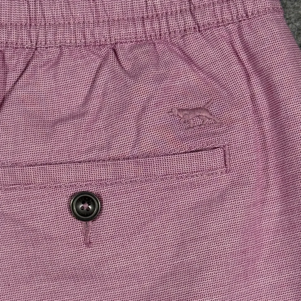 Rodd‎ & Gunn Men's Pink Textured Drawstring Shorts Size L